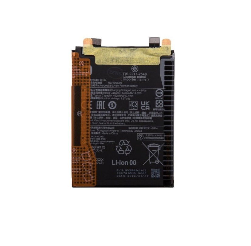 BP49 Xiaomi original batéria 4500mAh (Service Pack - originálny diel)