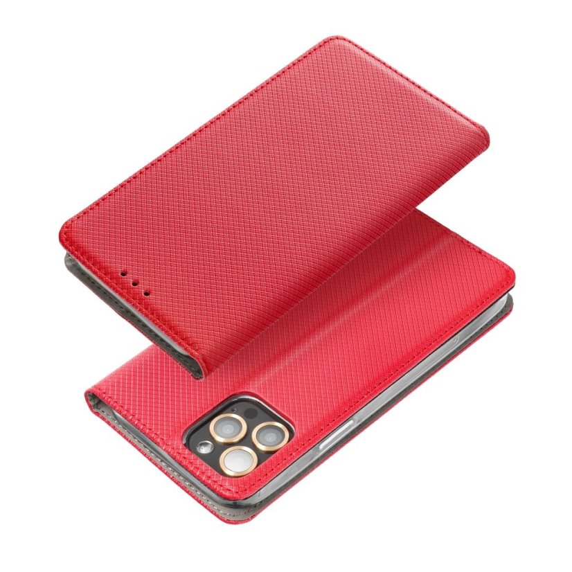 Kryt Smart Case Book Motorola Moto G84 Red