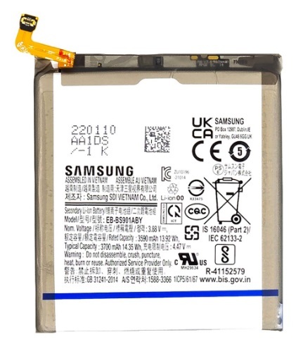 EB-BS901ABY Samsung batéria pre Samsung Galaxy S22 3700mAh OEM