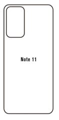 Hydrogel - zadná ochranná fólia - Xiaomi Redmi Note 11 5G Hydrogel - zadná ochranná fólia - Xiaomi Redmi Note 11 5G