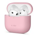 Kryt Tech-Protect Silicone Apple Airpods 4 Dusty Pink