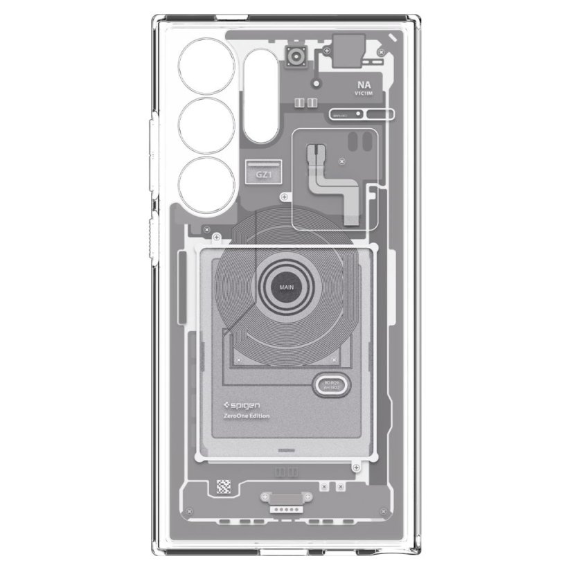 Kryt Spigen Ultra Hybrid Samsung Galaxy S24 Ultra Zero One White