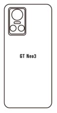 Hydrogel - zadná ochranná fólia - Realme GT Neo 3