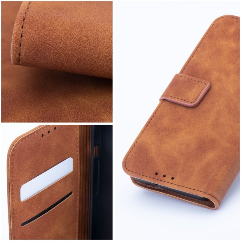 Tok Tender Book Case Xiaomi Redmi Note 12S Brown