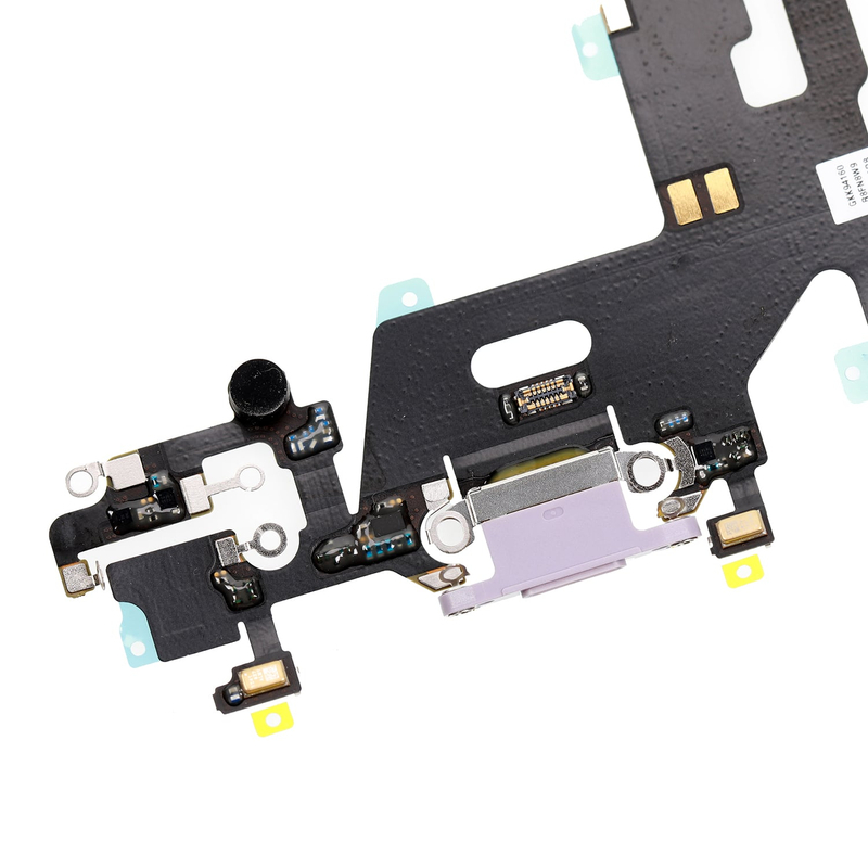 iPhone 11 - dokkolótöltő alsó hajlékony csatlakozó (lila)