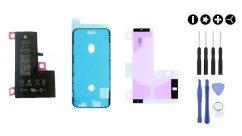 MULTIPACK - originálna batéria iPhone XS + lepka pod displej + lepka pod batériu + sada náradia