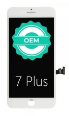 Bílý LCD displej iPhone 7 Plus + dotyková deska OEM