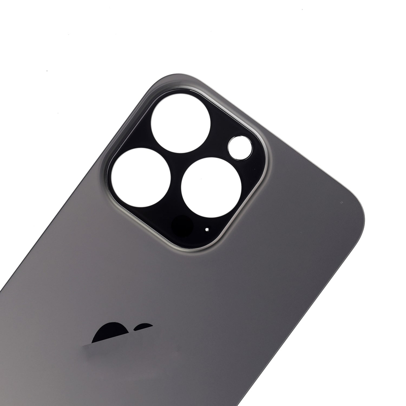 Apple iPhone 13 Pro Max - Sklo zadného housingu so zväčšeným otvorom na kameru (Graphite)