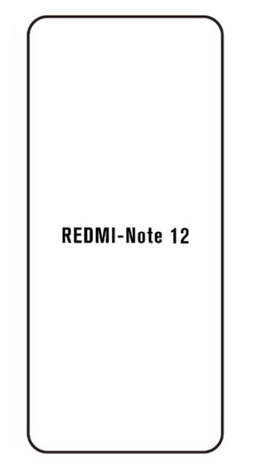 Hydrogel - ochranná fólia - Xiaomi Redmi Note 12 5G