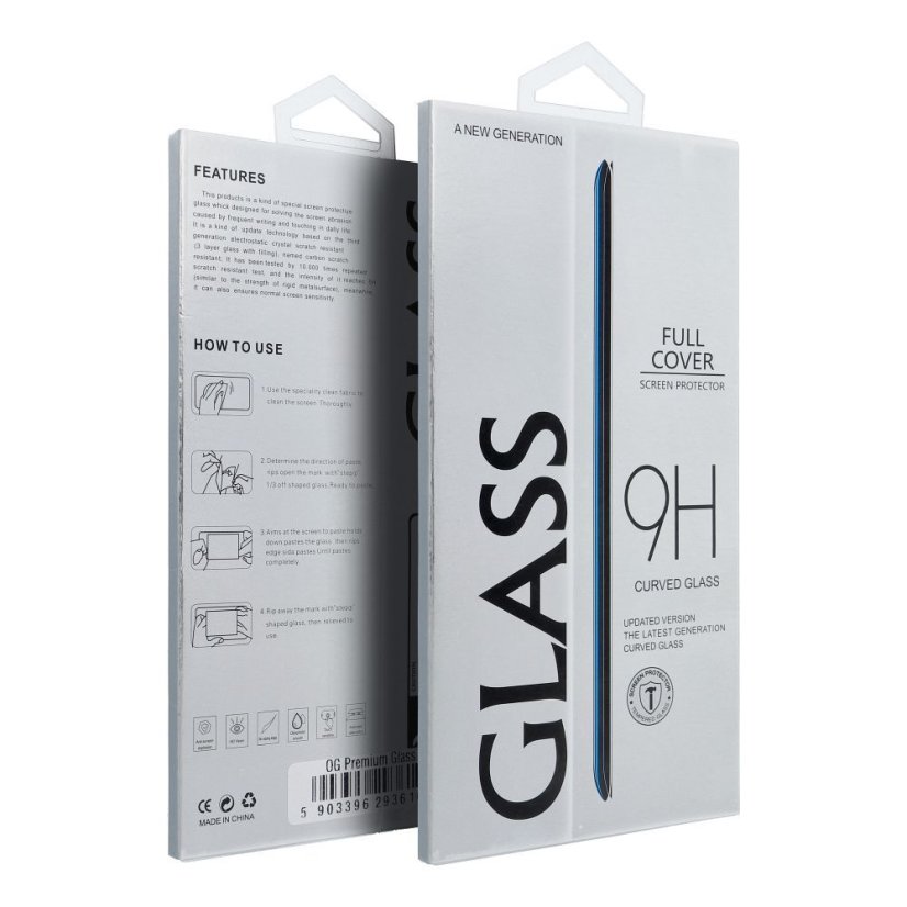 edzett védőüveg OG 6D Premium Glass - Xiaomi Redmi Note 13 Pro+ 5G Black