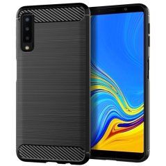 Kryt Carbon Case Samsung Galaxy A7 2018 ( A750 ) Black Kryt Carbon Case Samsung Galaxy A7 2018 ( A750 ) Black