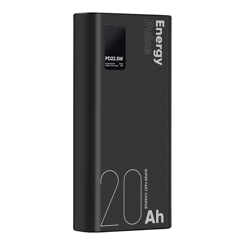 OBAL:ME EnergyPulse Powerbanka 20000mAh 22.5W Black