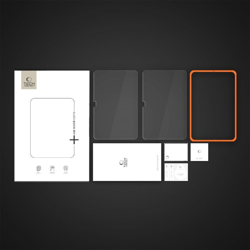 Ochranné tvrdené sklo Tech-Protect Easy Set+ 2-Pack iPad 10.9” 10 / 2022 / 11” 11 / 2025 Clear