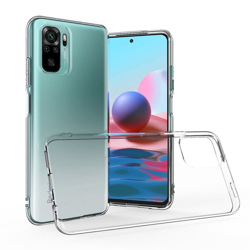 Kryt Case Xiaomi Redmi Note 10 5G Clear Case 2 mm Box Priesvitný