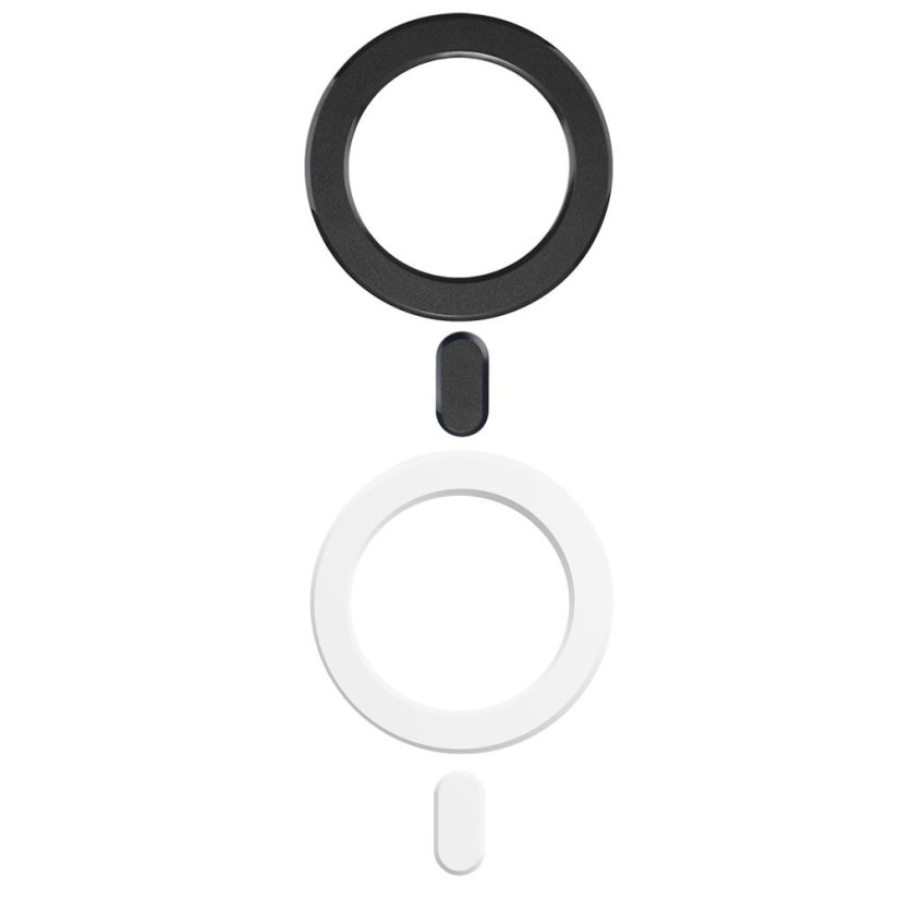 Tech-Protect mmp-100 Magnetic Magnetic Magsafe Ring 2 darabos Black és White csomagolásban
