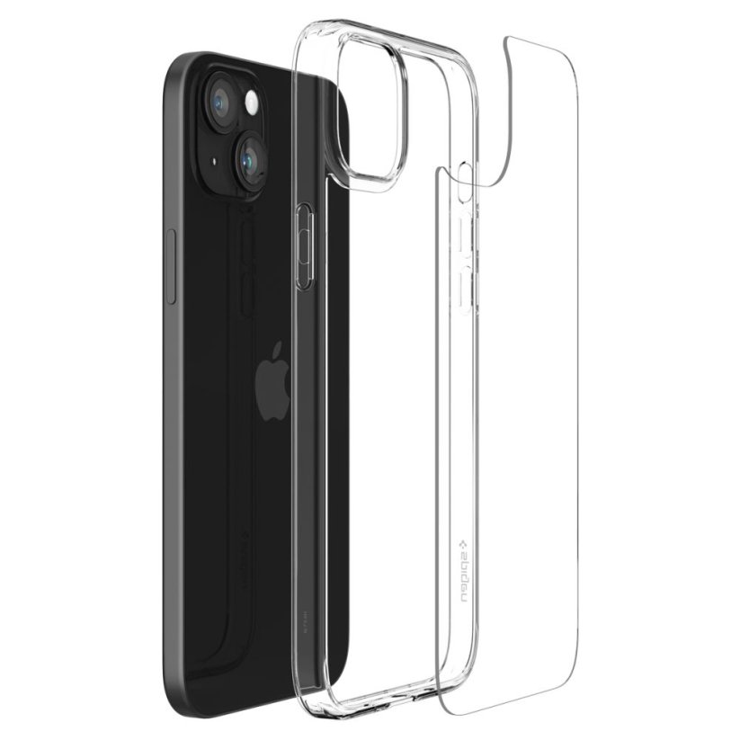 Kryt Spigen Airskin Hybrid iPhone 15 Crystal Clear