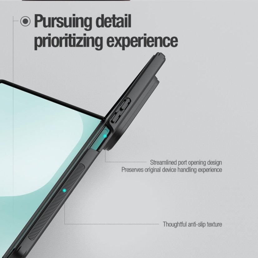 Nillkin Super Frosted FOLD Magnetic zadný kryt pre Samsung Galaxy Z Fold 7 Black