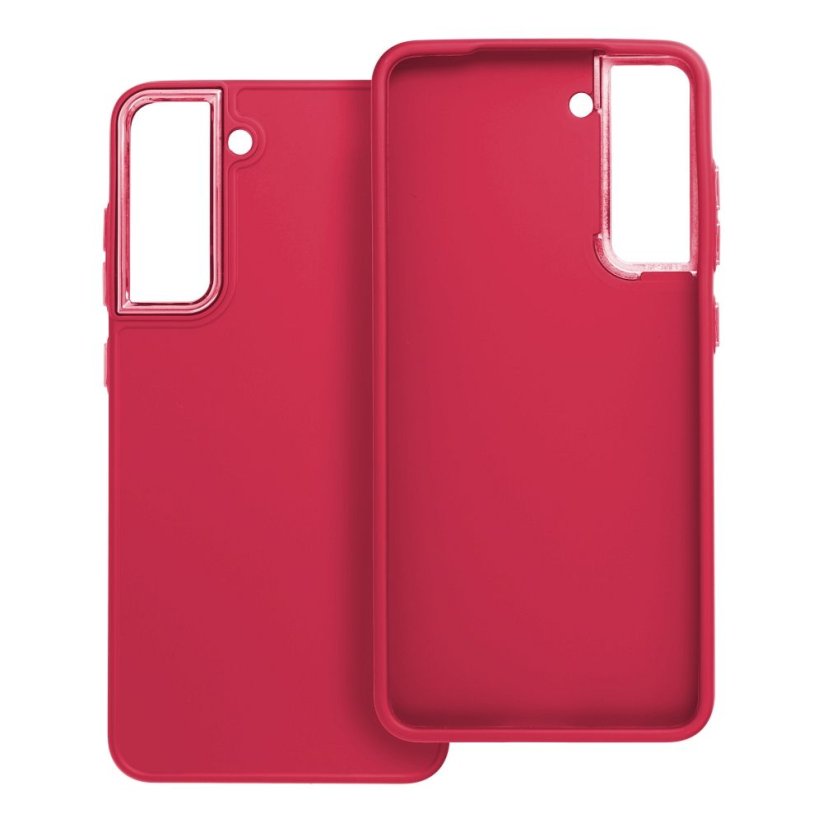 Kryt Frame Case Samsung Galaxy S21 FE Magenta