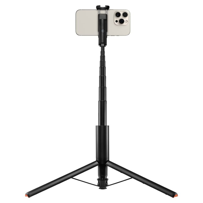 Selfie tyč Spigen S541W Bluetooth Selfie Stick Tripod Black