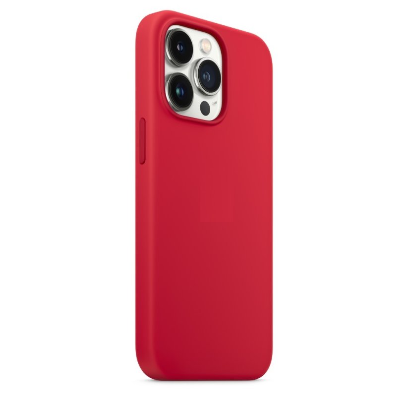 iPhone 13 Pro Max Silicone Case s MagSafe - (PRODUCT)RED™ design (červený)