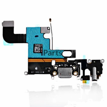 iPhone 6 - Flex kábel töltőcsatlakozóval és mikrofonnal (Space Gray)