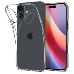 Kryt Spigen Liquid Crystal iPhone 16 Crystal Clear