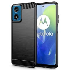 Kryt Tech-Protect TPUcarbon Motorola Moto G24 / G24 Power / G04 / E14 Black Kryt Tech-Protect TPUcarbon Motorola Moto G24 / G24 Power / G04 / E14 Black
