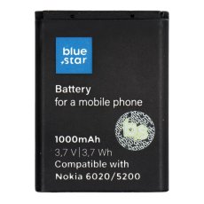 Akkumulátor Battery Nokia 6020 / 5200 / 5300 / 3220 / 5140 1000 mAh Blue Star Premium