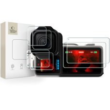 Ochranná fólia Zestaw Ochronny Tech-Protect Foil & Glass Fit+ 2-Set Gopro Mission 1 / Pro Clear Ochranná fólia Zestaw Ochronny Tech-Protect Foil & Glass Fit+ 2-Set Gopro Mission 1 / Pro Clear