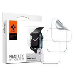 Ochranná fólia Spigen Neo Flex 3-Pack Apple Watch 4 / 5 / 6 / 7 / 8 / 9 / SE (40 / 41 mm) Clear