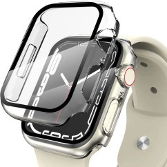 Ochranné sklo Tech-Protect Defense360 Apple Watch 7 / 8 / 9 (45 mm) Clear