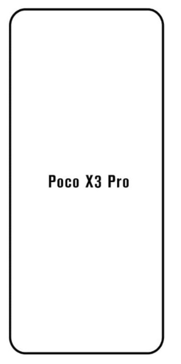 Hydrogel - ochranná fólia - Xiaomi Poco X3 Pro