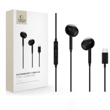 Slúchadlá Tech-Protect Ultraboost Type-C Earphone Core G2 Black
