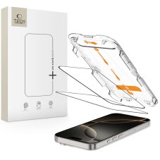Ochranné tvrzené sklo Tech-Protect Quick Set+ 2-Pack iPhone 16 Pro Black Ochranné tvrzené sklo Tech-Protect Quick Set+ 2-Pack iPhone 16 Pro Black