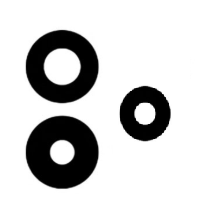 Csere hátsó kameraüveg - Xiaomi Redmi Note 14 5G