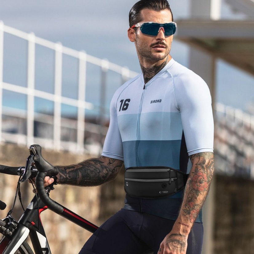 Tech-Protect M7 univerzális sport deréktáska Black