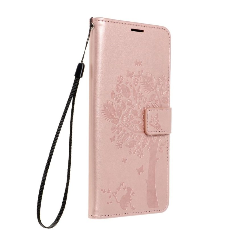 Tok MEZZO Book Case Xiaomi Redmi Note 10 Pro strom Rose Gold