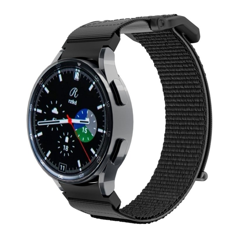 Remienok Tech-Protect Scout Samsung Galaxy Watch 4 / 5 / 5 Pro / 6 / 7 / FE Black