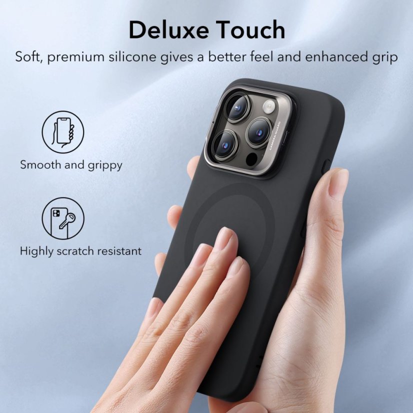 Kryt ESR Cloud Kickstand Halolock Magsafe iPhone 15 Pro Max black