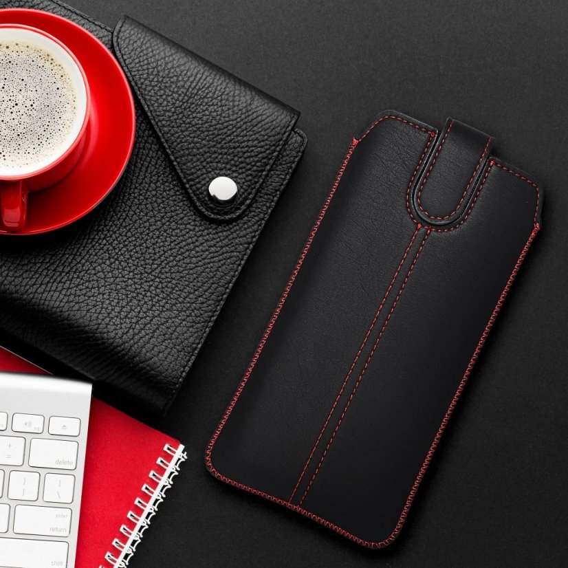 Tok Pocket Universal Case Ultra Slim M4 - Samsung Galaxy S10/Note 10/J3 2017 /Sony Xperia Z3/Z4/Z5 Huawei P30/P9/P9 Liten Xperia Z1/Z2/Z3/Z4/Z5/M5/P9/P9 Lite/Samsung Galaxy J3 2017 Black