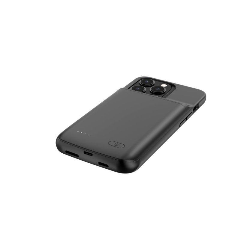 Kryt Tech-Protect Powercase 4800Mah iPhone 14 / 14 Pro Black