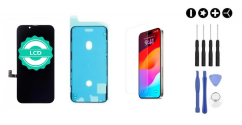 MULTIPACK - LCD displej pre iPhone 14 Pro Max + lepka pod displej + 3D ochranné sklo + sada náradia