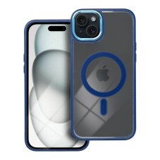 Kryt Color Edge Mag Cover Case s MagSafe iPhone 15 Plus Navy Blue Kryt Color Edge Mag Cover Case s MagSafe iPhone 15 Plus Navy Blue