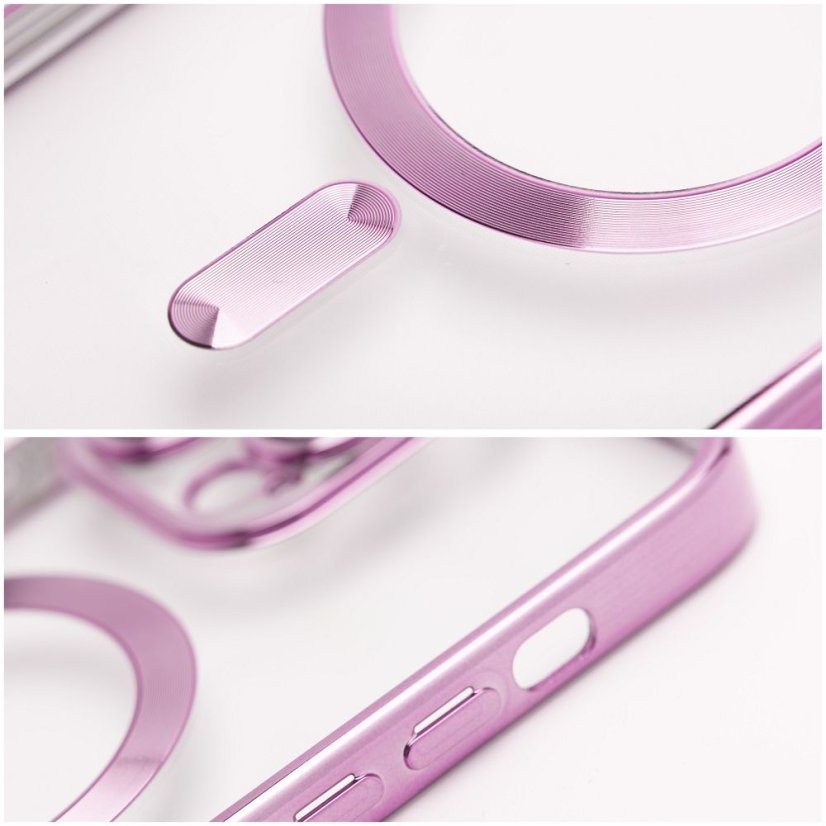 Kryt Case iPhone 16E (SE 4 2025) / 17E Electro Mag Cover s MagSafe Rose-Gold