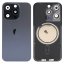Apple iPhone 15 Pro Max - Náhradné zadné sklo housingu so sklíčkom kamery a MagSafe (Blue Titanium)