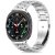Tech-Protect nerezové hodinky Samsung Galaxy Watch 8 / Classic (40 / 44 / 46 mm) stříbrné
