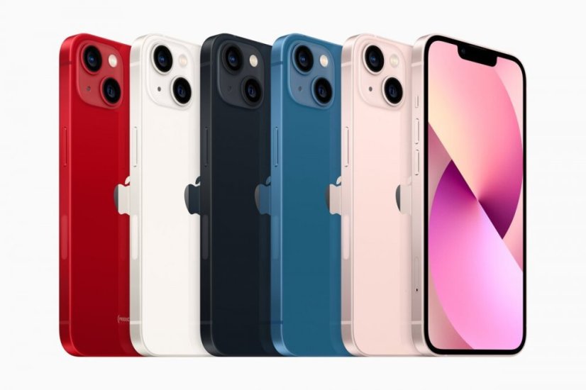 Apple iPhone 13 - Sklo zadného housingu so zväčšeným otvorom na kameru (Starlight)
