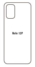 Hidrogél - hátsó védőfólia - Ulefone Note 12P