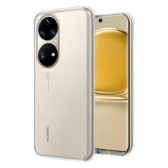 Transparentný silikónový kryt s hrúbkou 0,5mm Huawei P50 Pro Transparentný silikónový kryt s hrúbkou 0,5mm Huawei P50 Pro