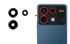 Náhradné sklo zadnej kamery - Xiaomi Poco X6